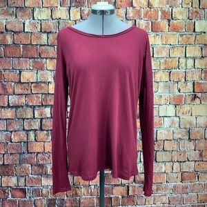 𝅺MICHAEL Stars Women’s Cold Shoulder Long Sleeve Top